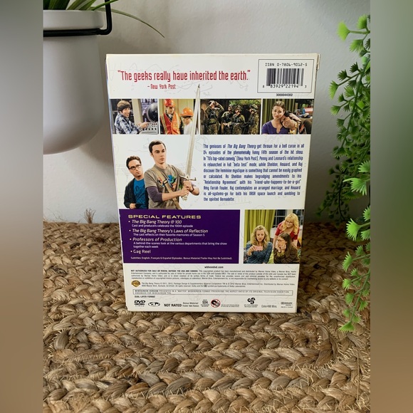 THE BIG BANG THEORY Season 5 DVD Box Set. EUC - Picture 3 of 6